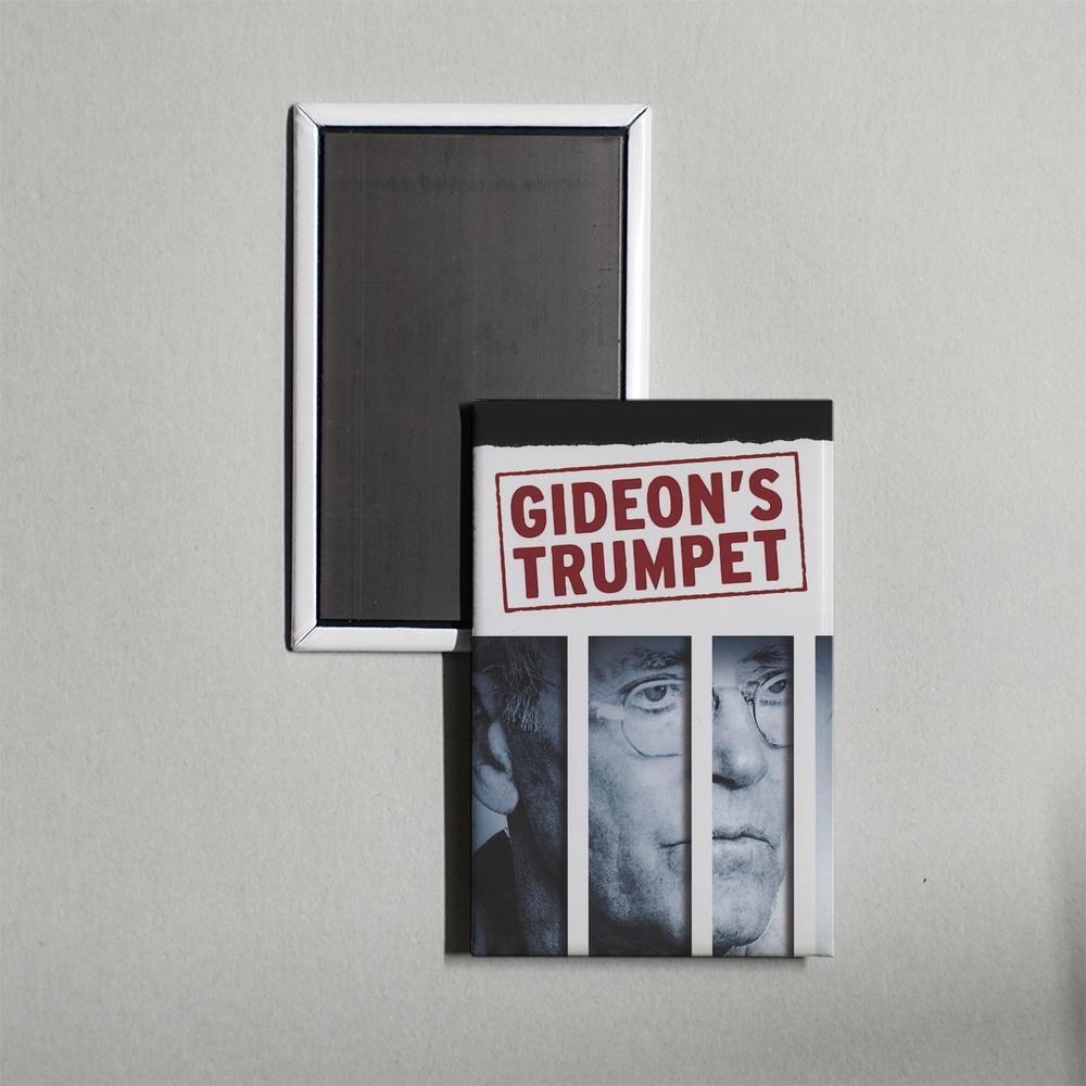 Gideon's Trumpet Mini Movie Fridge Magnet