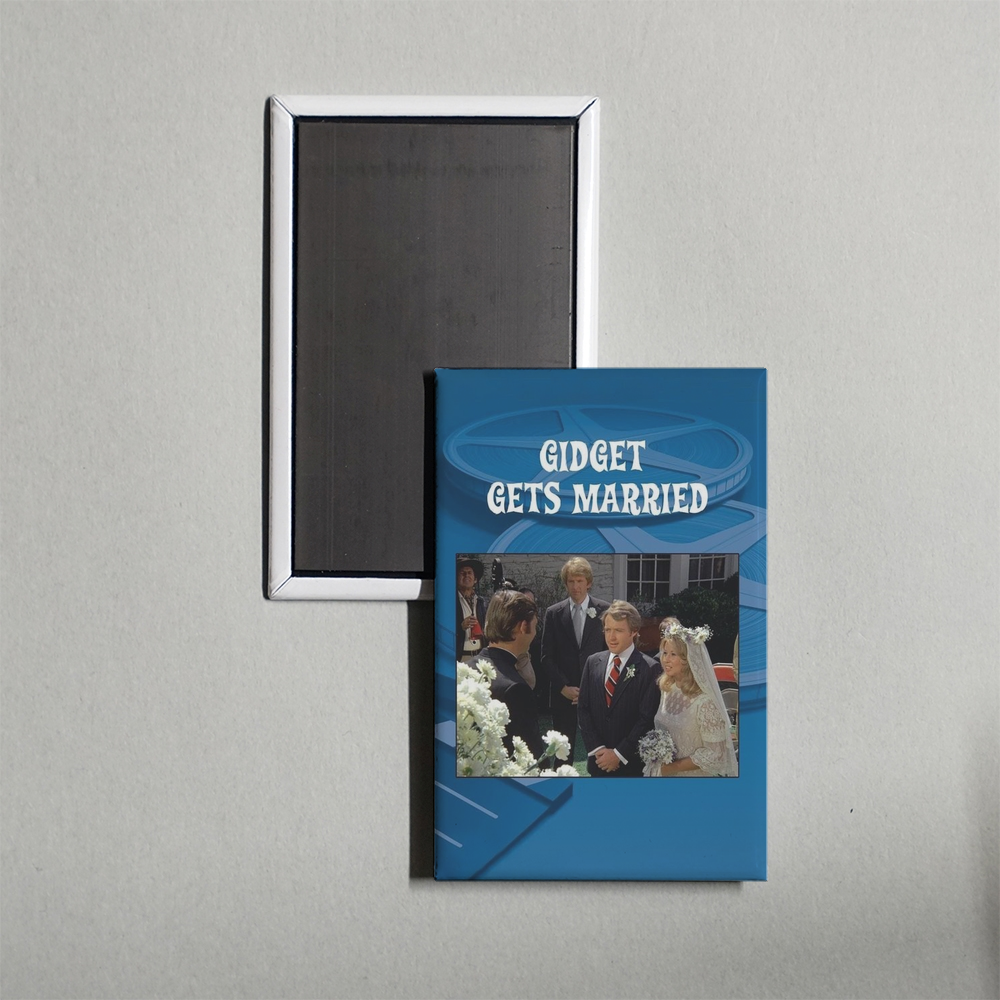 Gidget Gets Married Mini Movie Fridge Magnet