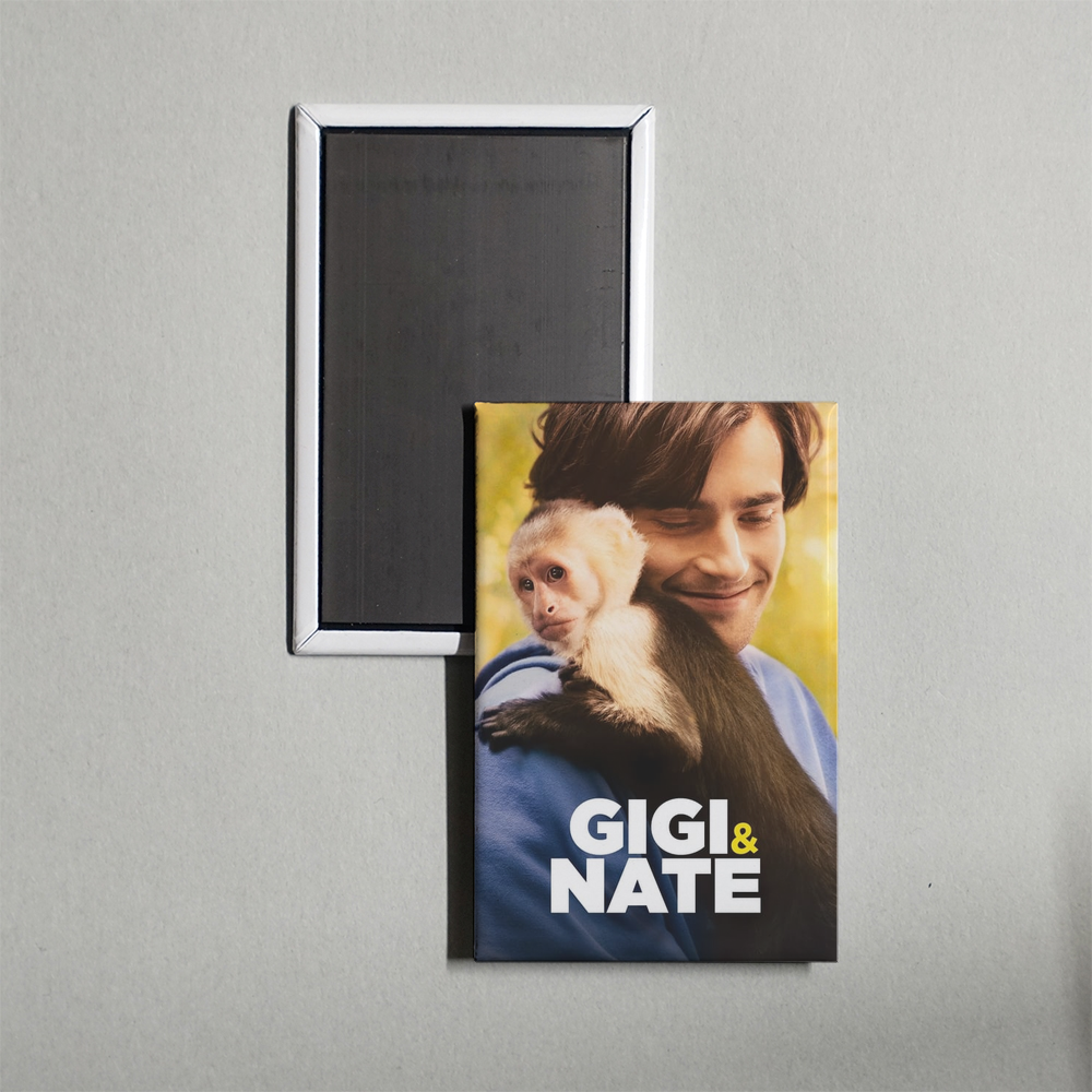 Gigi & Nate Mini Movie Fridge Magnet