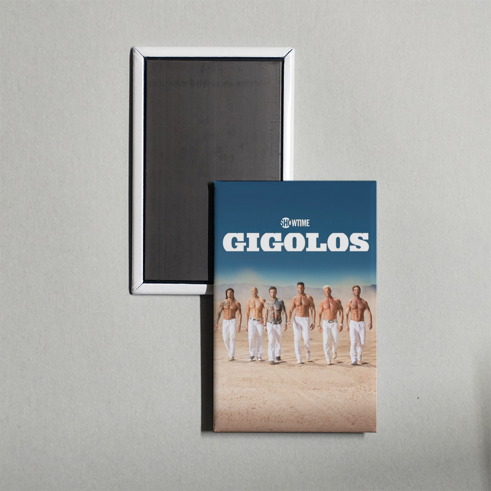 Gigolos TV Show Fridge Magnet