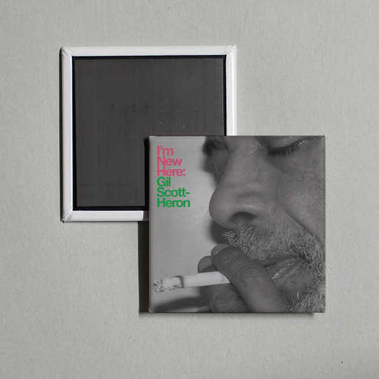 Gil Scott-Heron - I’m New Here (10th Anniversary Expanded Edition) Album Cover Fridge Magnet