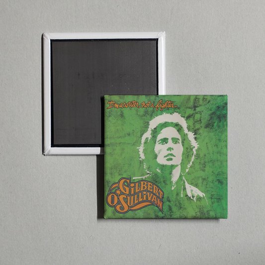Gilbert O'Sullivan - I'm a Writer, Not a Fighter Album Cover Fridge Magnet