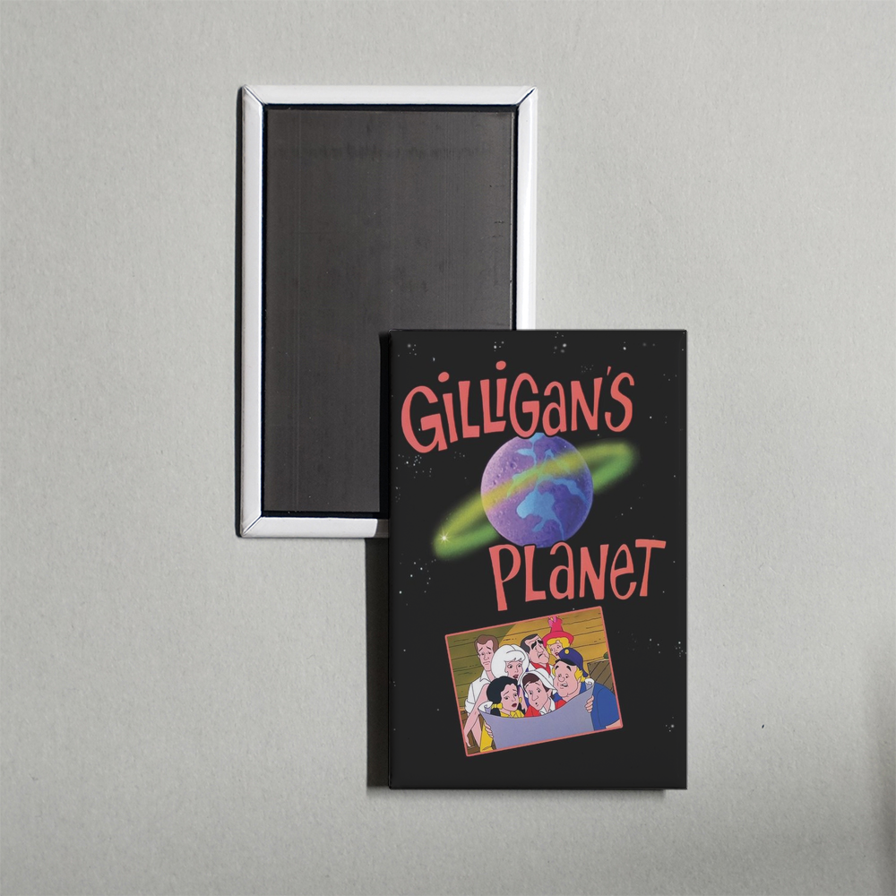 Gilligan's Planet TV Show Fridge Magnet