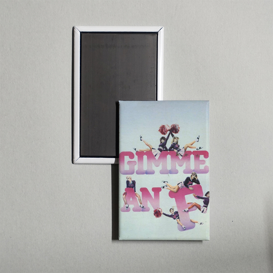 Gimme an 'F' Mini Movie Fridge Magnet