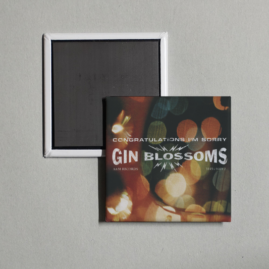 Gin Blossoms - Congratulations I'm Sorry Album Cover Fridge Magnet
