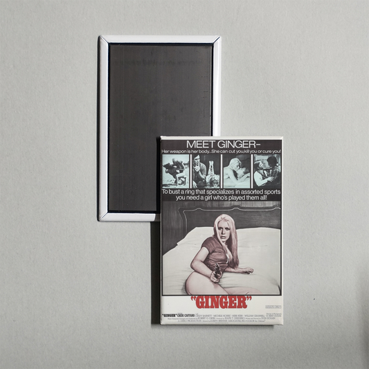 Ginger Mini Movie Fridge Magnet