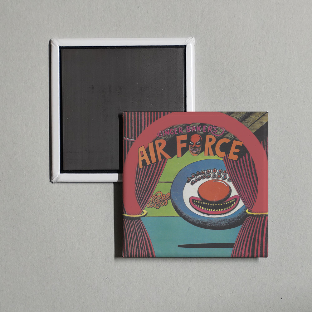 Ginger Baker's Air Force - Airforce (Live) Album Cover Fridge Magnet