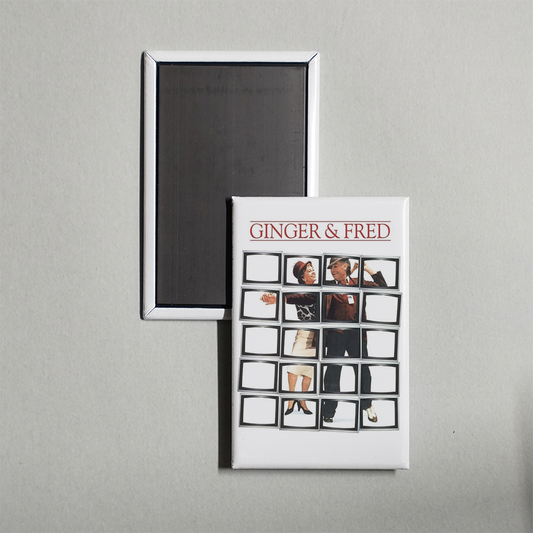 Ginger and Fred Mini Movie Fridge Magnet