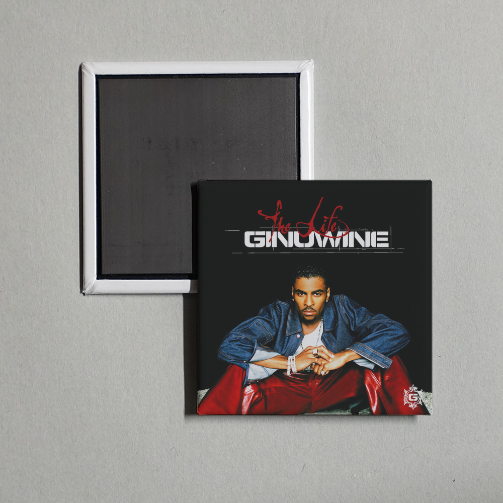 Ginuwine - The Life Album Cover Fridge Magnet