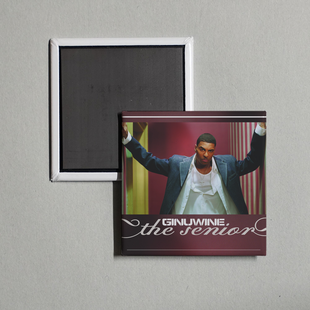 Ginuwine - The Senior Album Cover Fridge Magnet