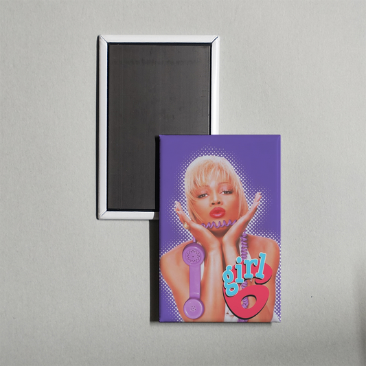 Girl 6 Mini Movie Fridge Magnet