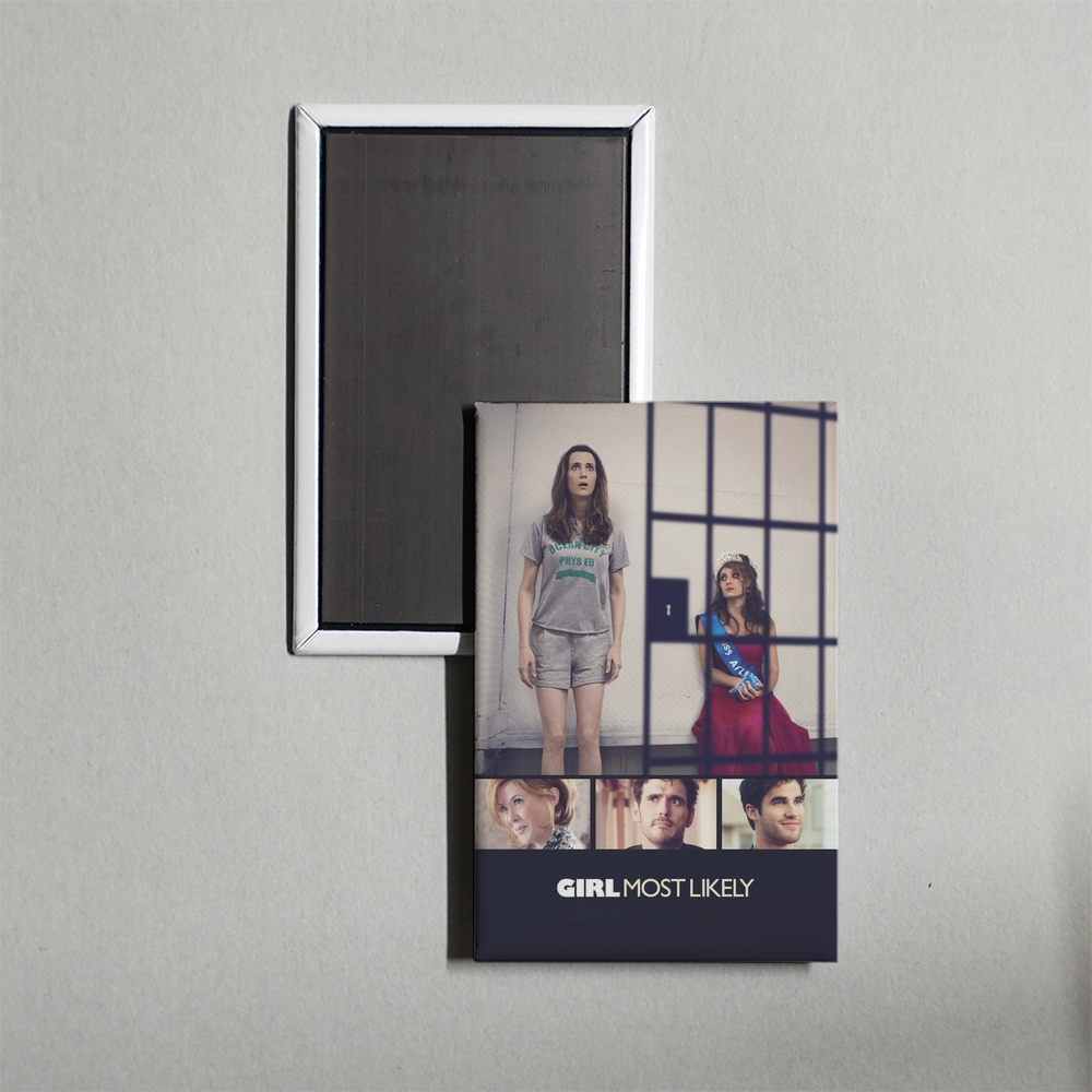 Girl Most Likely Mini Movie Fridge Magnet