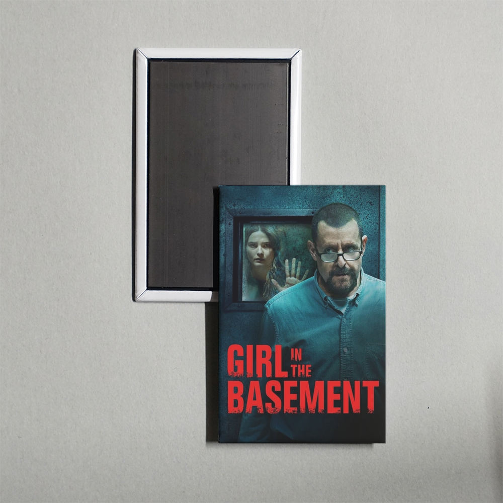 Girl in the Basement Mini Movie Fridge Magnet