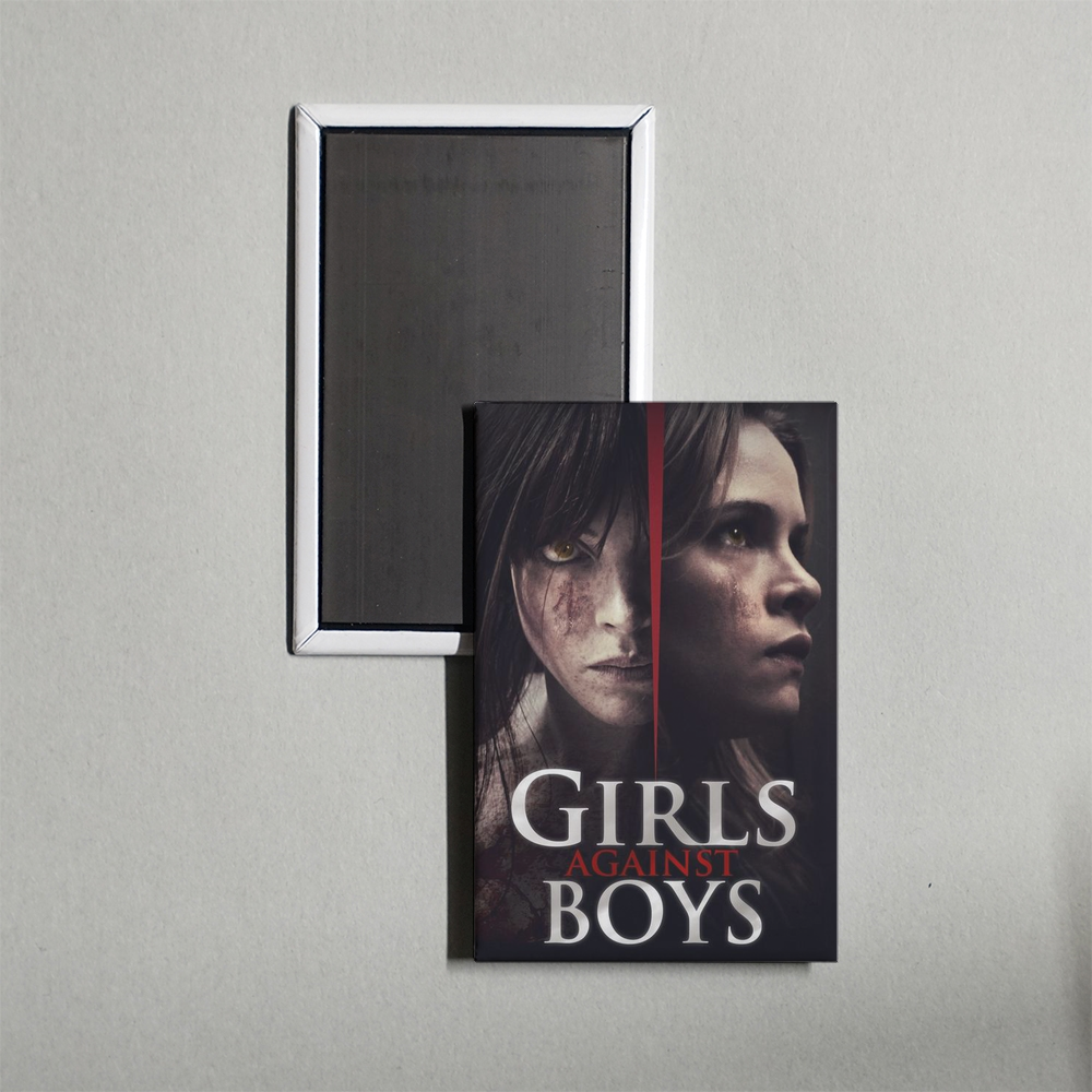 Girls Against Boys Mini Movie Fridge Magnet