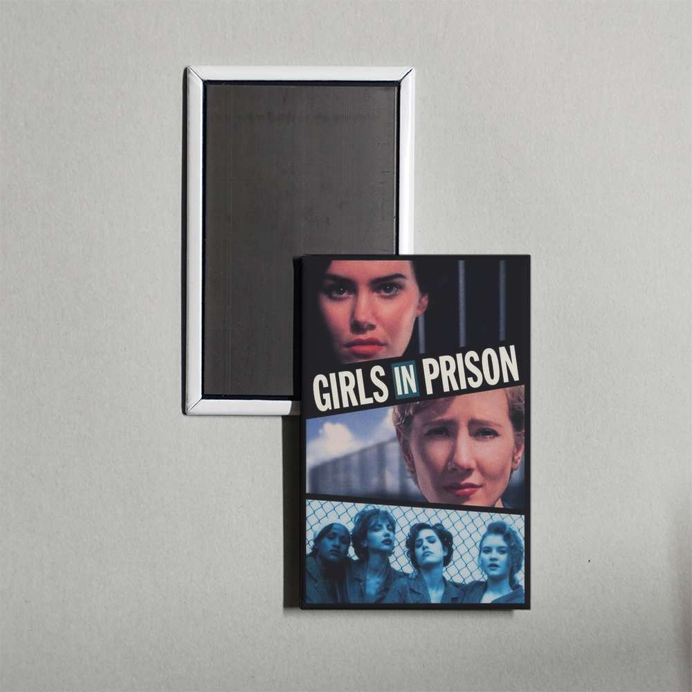 Girls in Prison Mini Movie Fridge Magnet