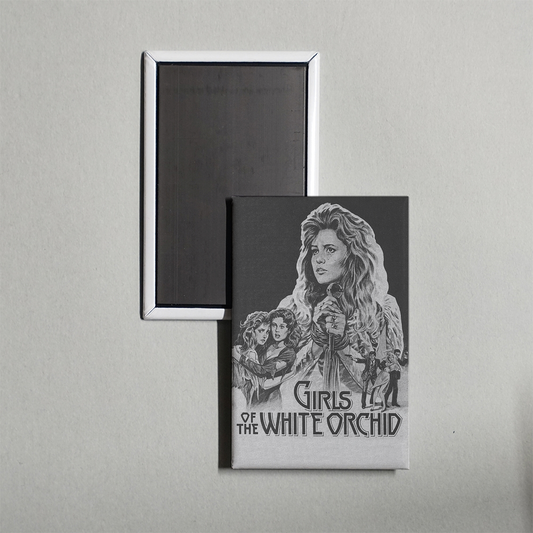 Girls of the White Orchid Mini Movie Fridge Magnet