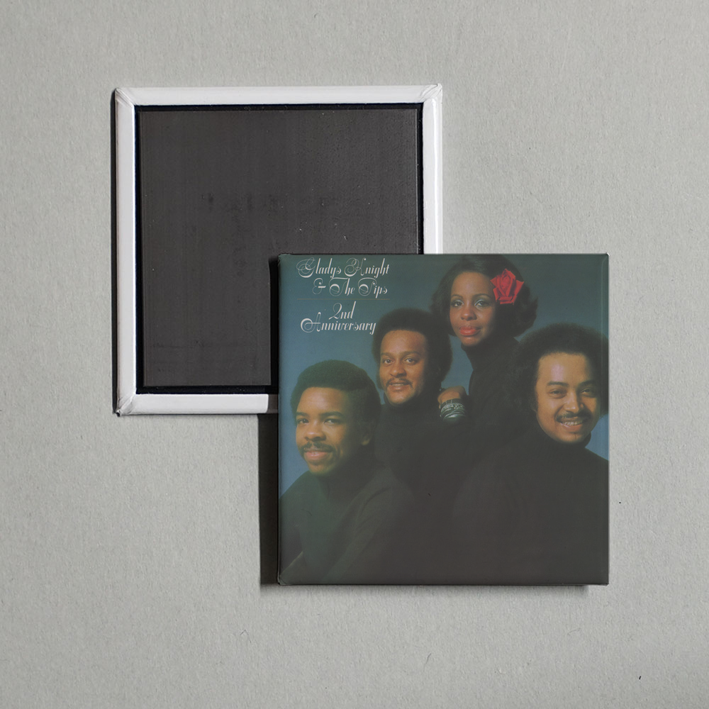Gladys Knight & The Pips - 2nd Anniversary (Expanded Edition) Album Cover Fridge Magnet