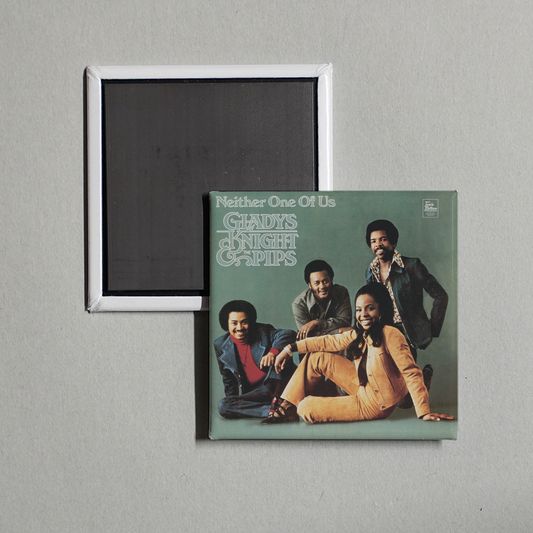Gladys Knight & The Pips - Neither One Of Us Album Cover Fridge Magnet