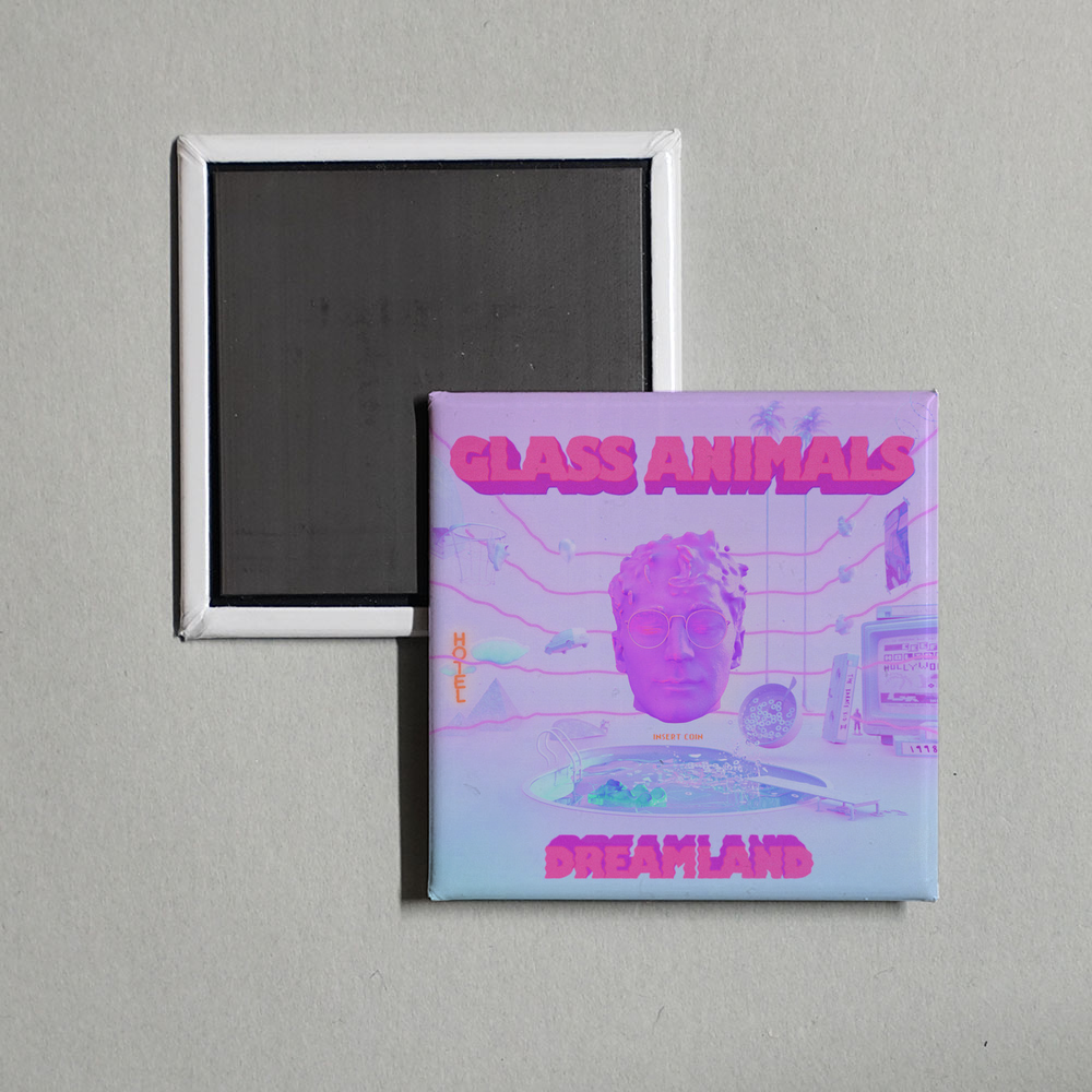 Glass Animals - Dreamland Album Cover Fridge Magnet