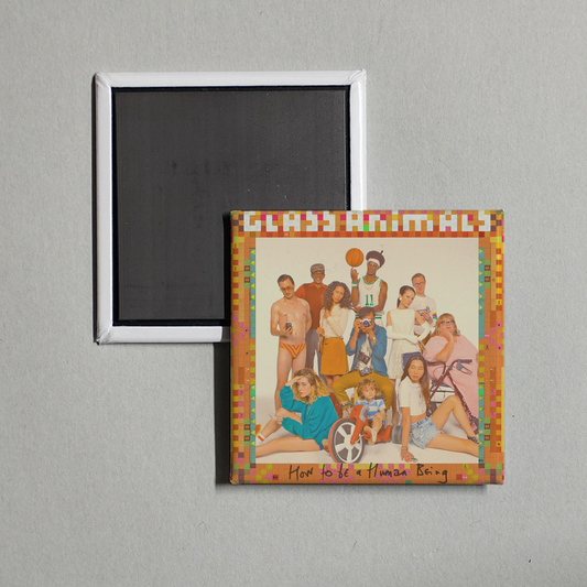 Glass Animals - How To Be A Human Being Album Cover Fridge Magnet