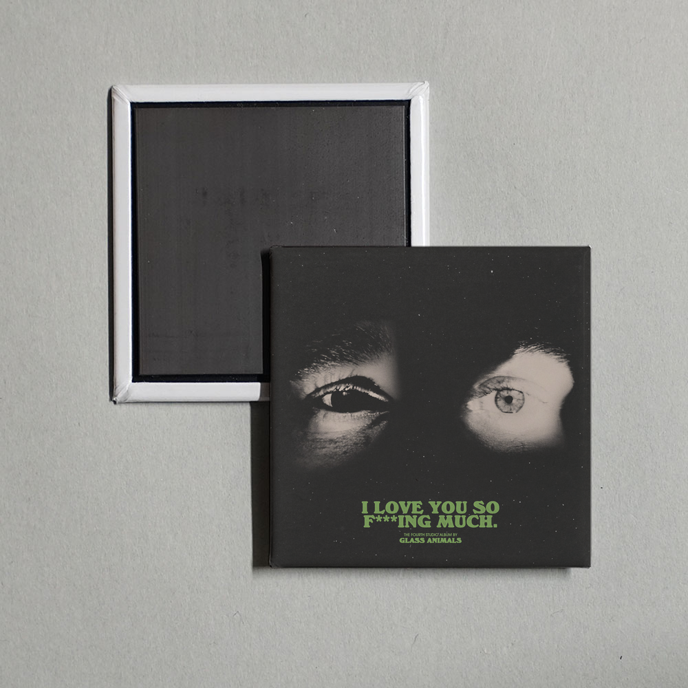 Glass Animals - I Love You So Fing Much Album Cover Fridge Magnet