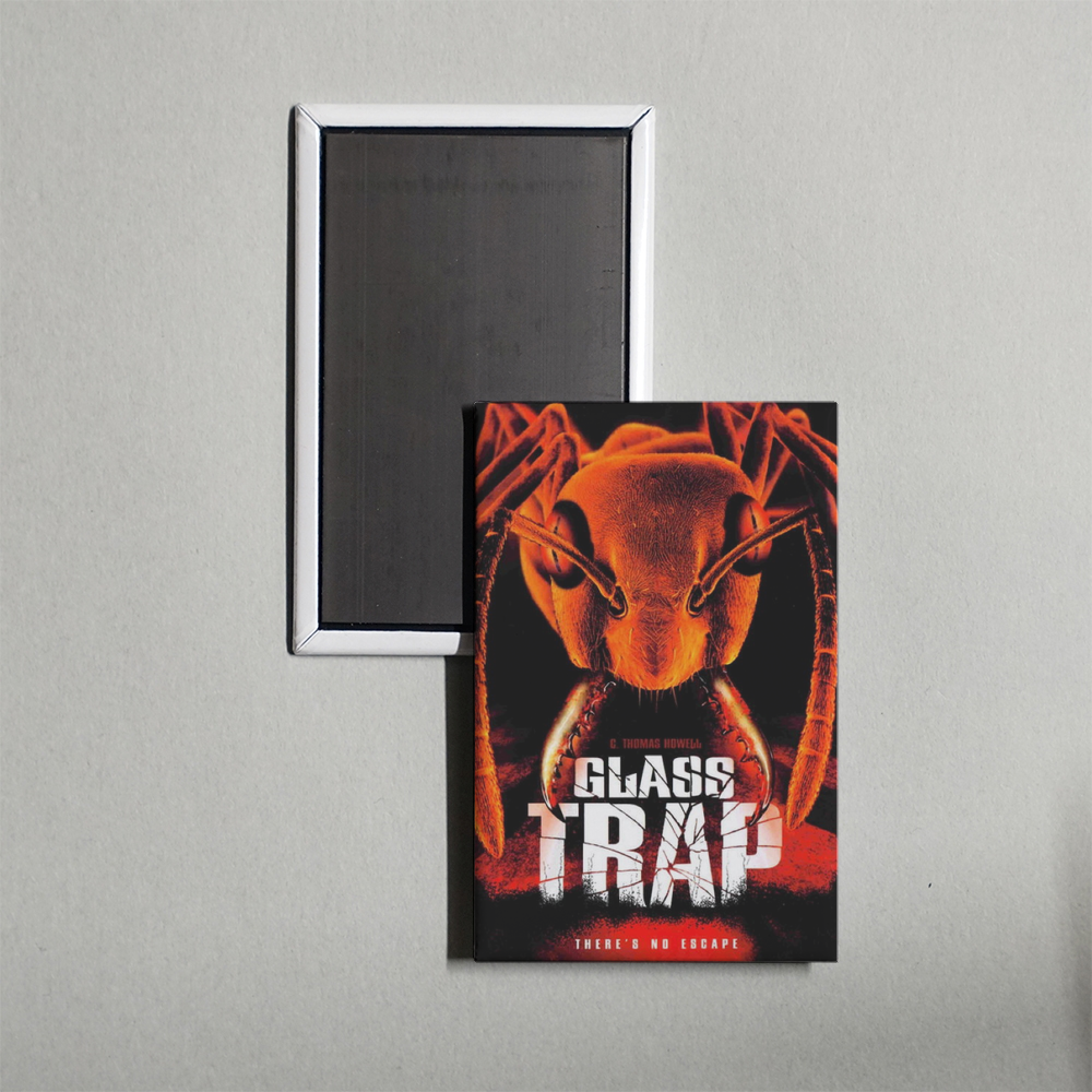 Glass Trap Mini Movie Fridge Magnet