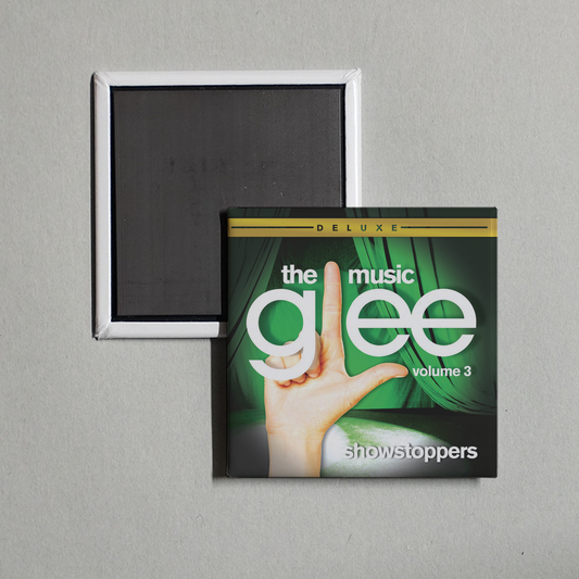 Glee Cast - Glee The Music, Volume 3 Showstoppers Album Cover Fridge Magnet