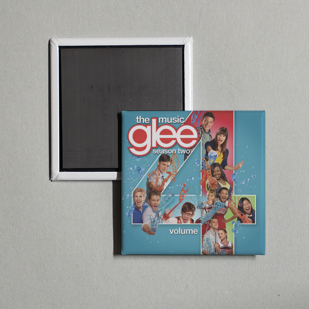 Glee Cast - Glee The Music, Volume 4 Album Cover Fridge Magnet