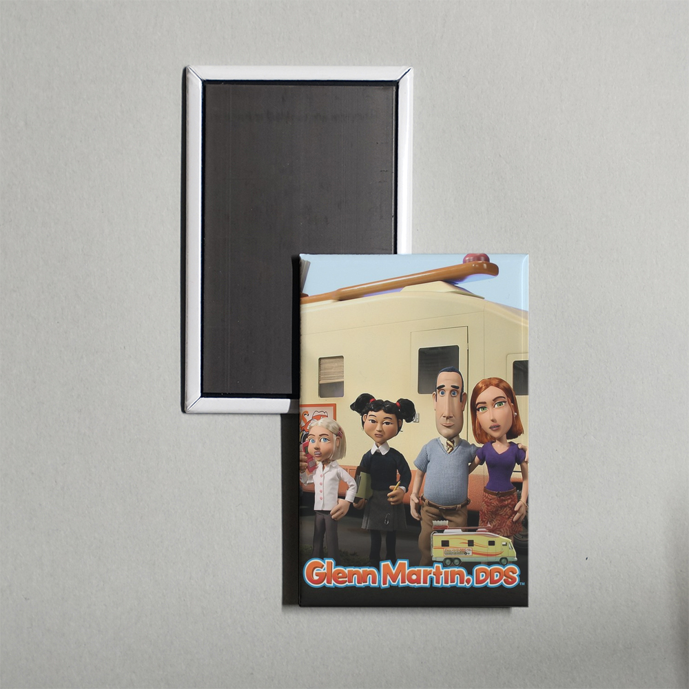 Glenn Martin, DDS TV Show Fridge Magnet
