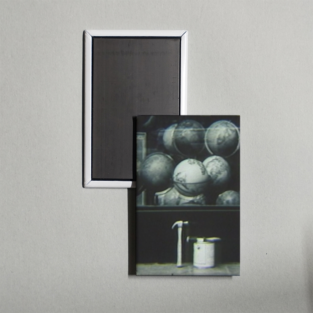 Globes Mini Movie Fridge Magnet