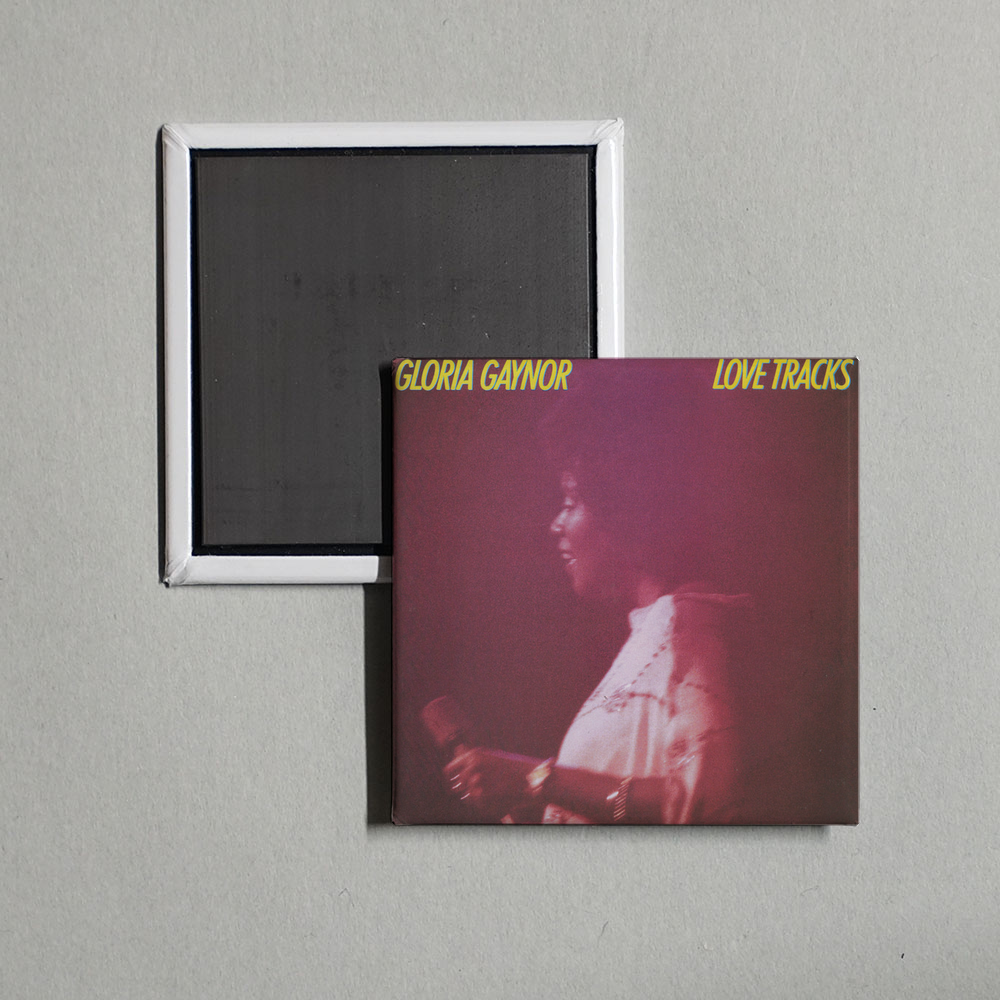 Gloria Gaynor - Love Tracks Album Cover Fridge Magnet