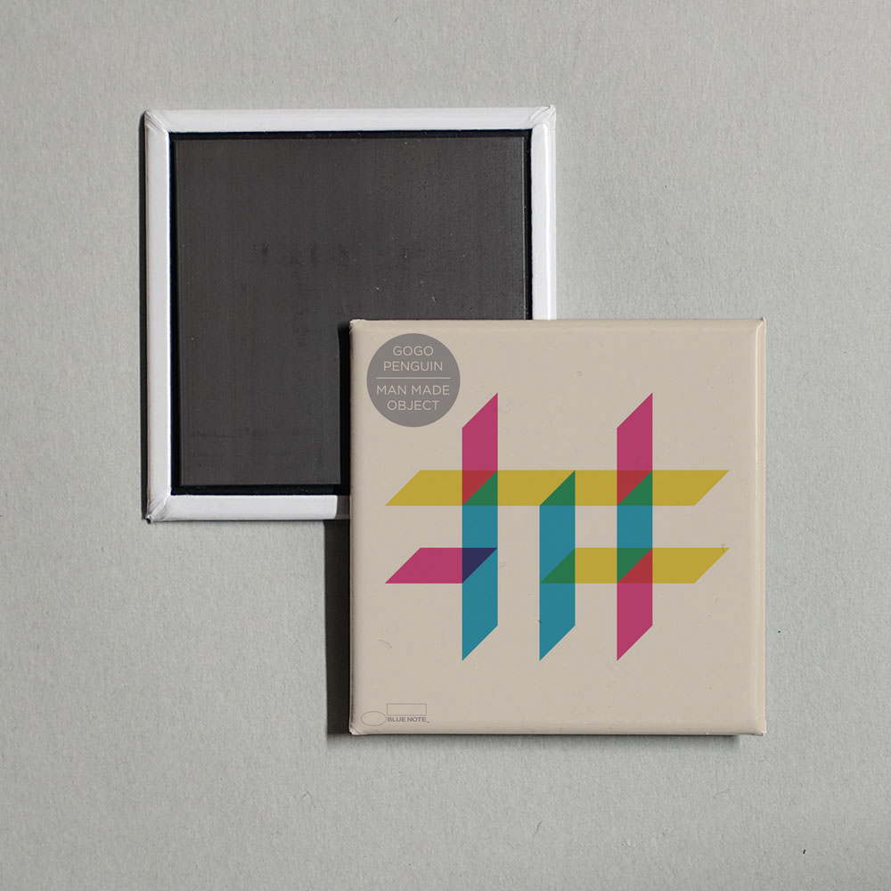 GoGo Penguin - Man Made Object (Deluxe) Album Cover Fridge Magnet