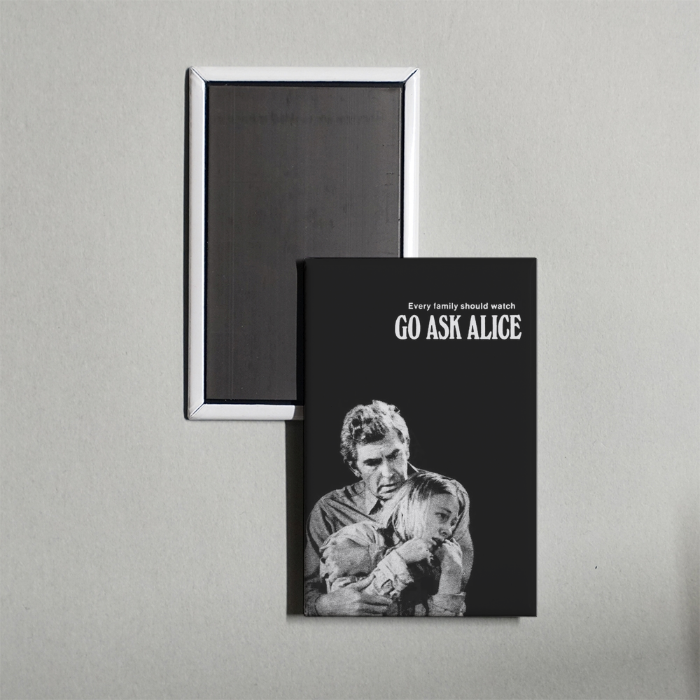 Go Ask Alice Mini Movie Fridge Magnet