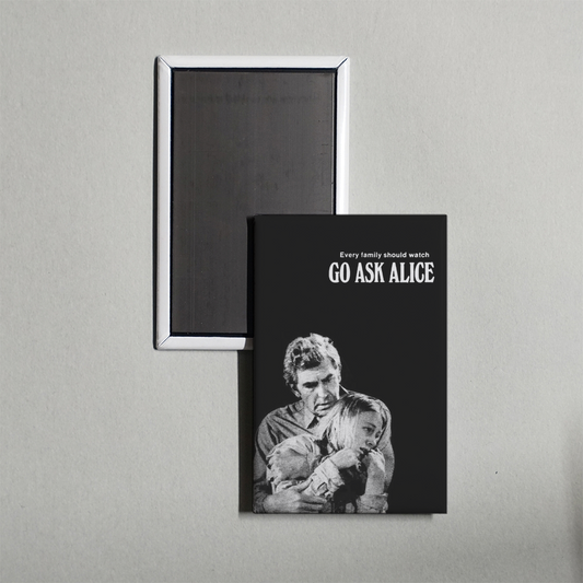 Go Ask Alice Mini Movie Fridge Magnet