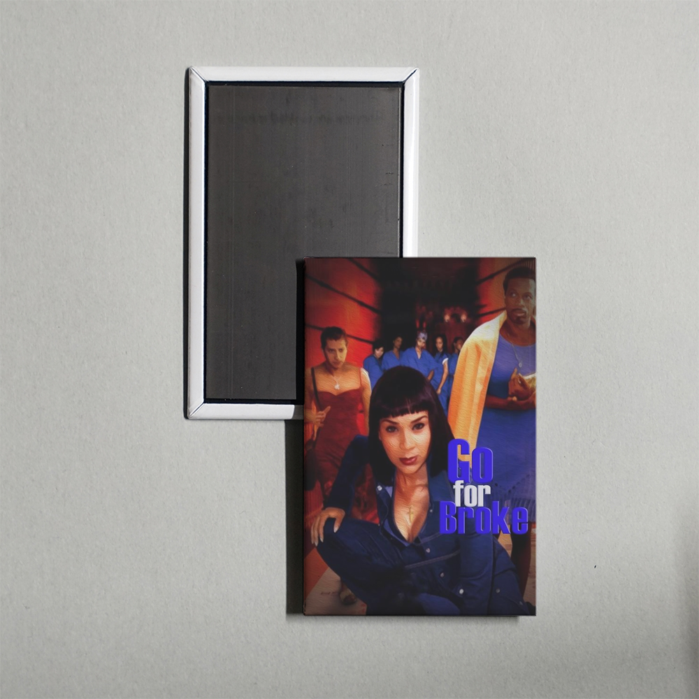 Go for Broke Mini Movie Fridge Magnet