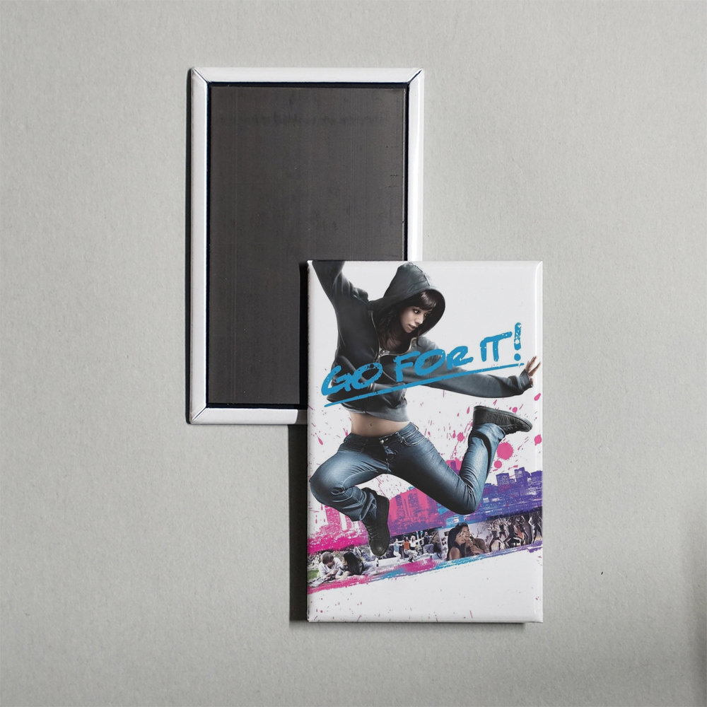 Go for It! Mini Movie Fridge Magnet