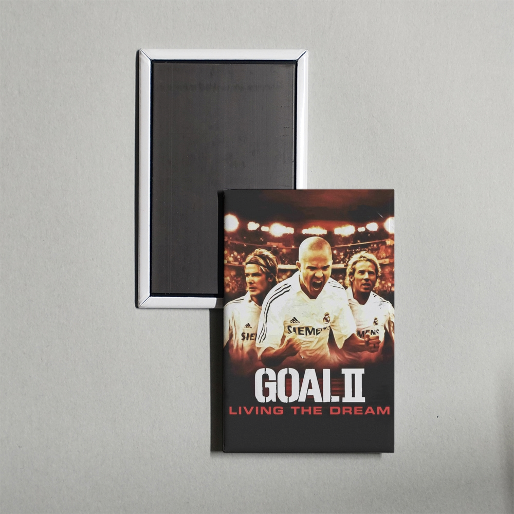 Goal II Living the Dream Mini Movie Fridge Magnet