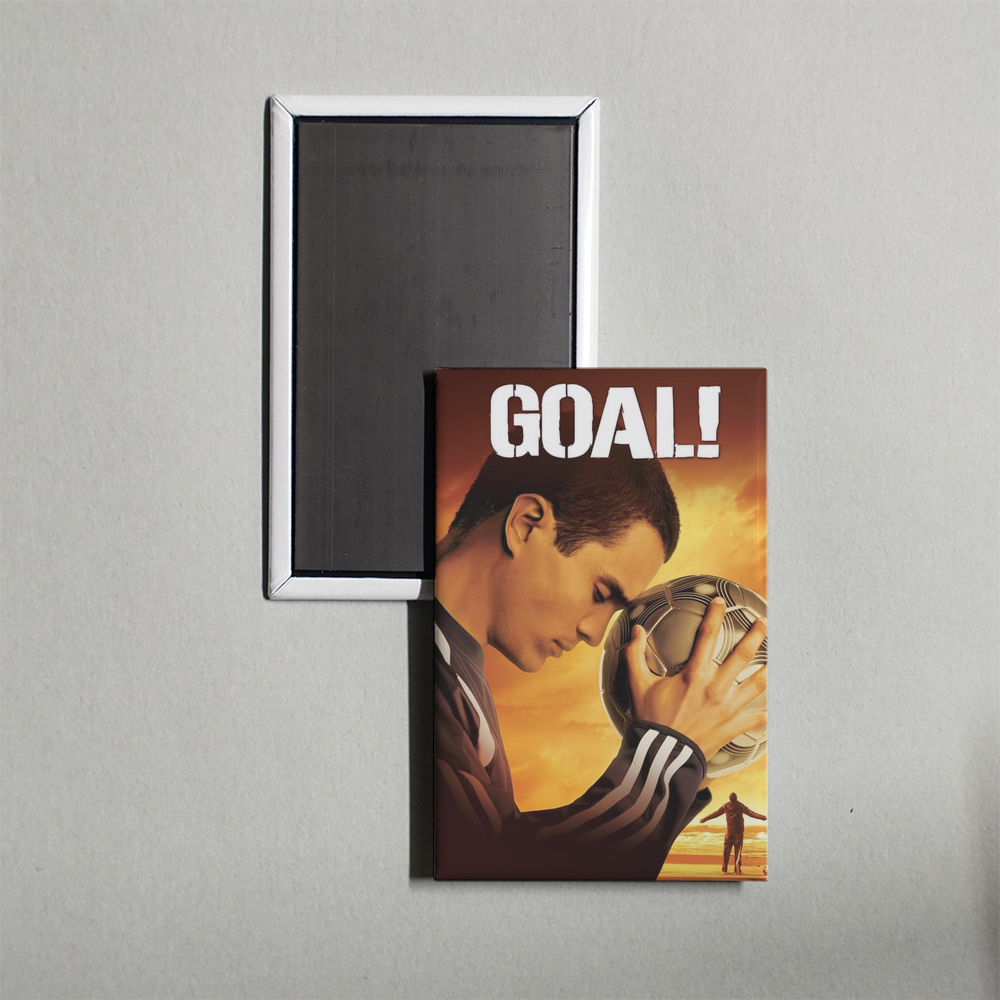 Goal! Mini Movie Fridge Magnet