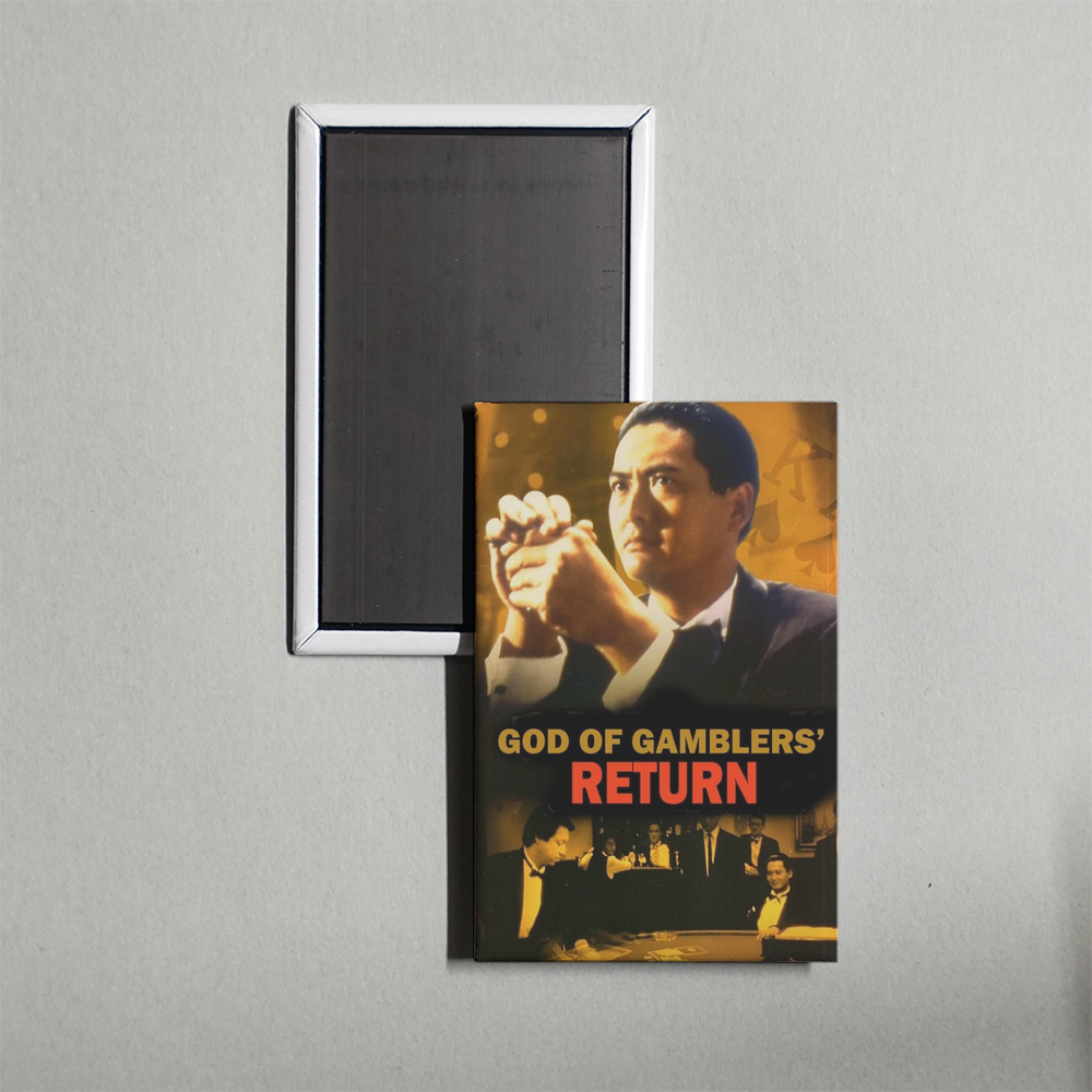 God of Gamblers' Return Mini Movie Fridge Magnet