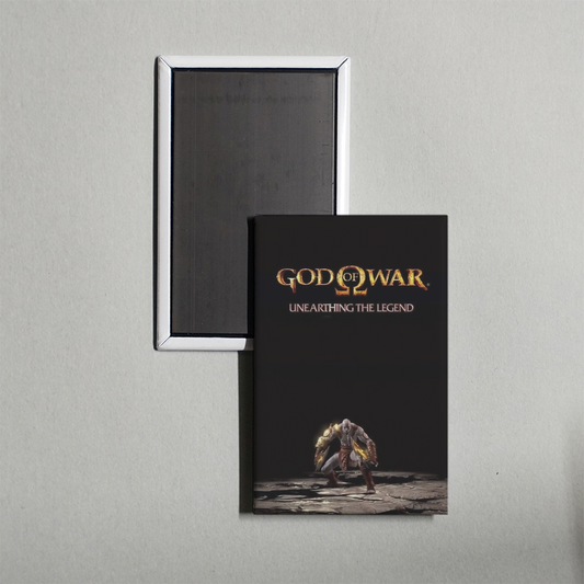 God of War Unearthing the Legend Mini Movie Fridge Magnet