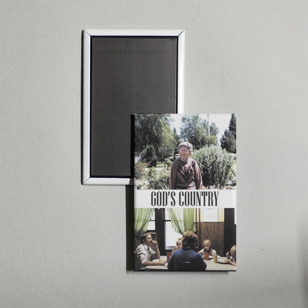 God's Country Mini Movie Fridge Magnet