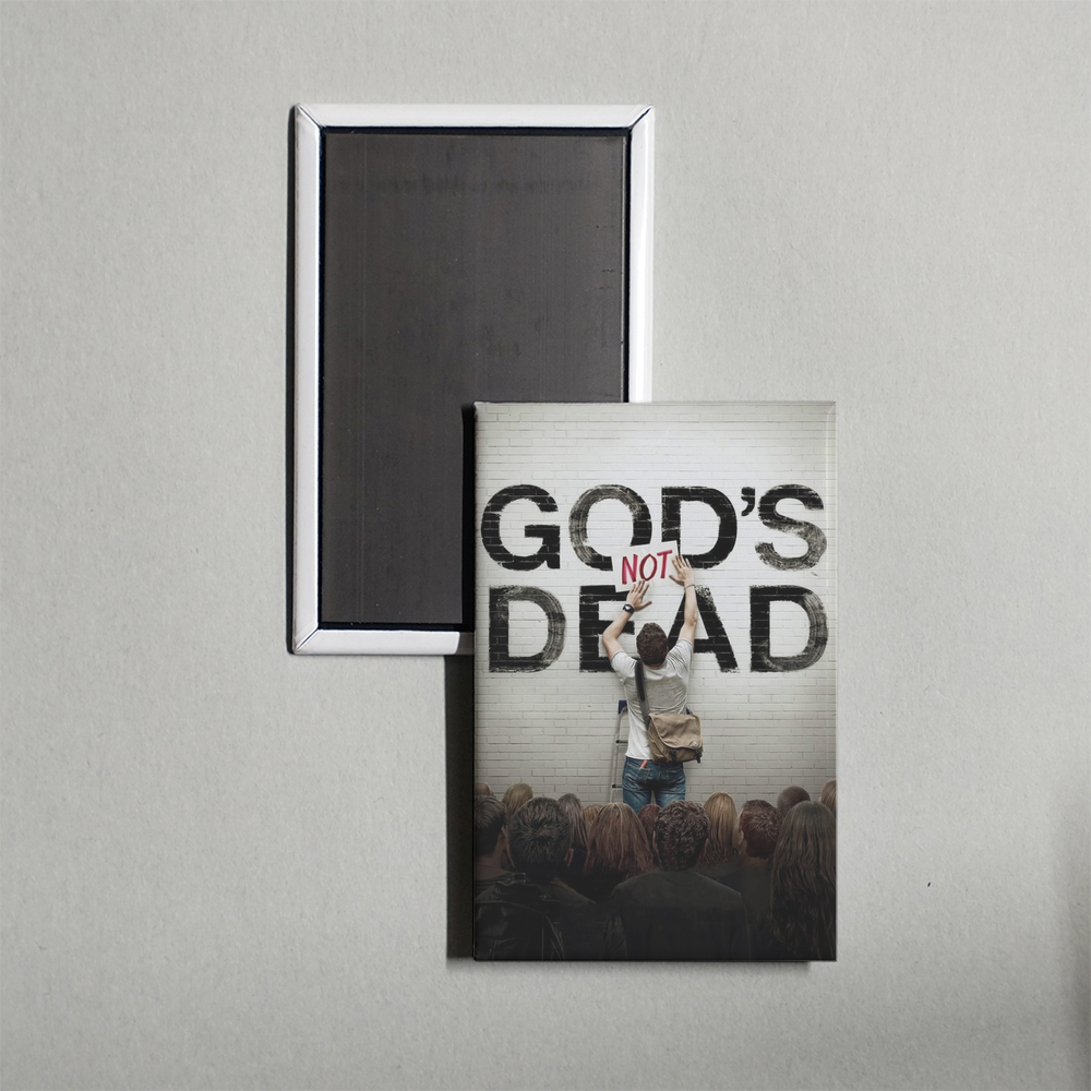 God's Not Dead Mini Movie Fridge Magnet