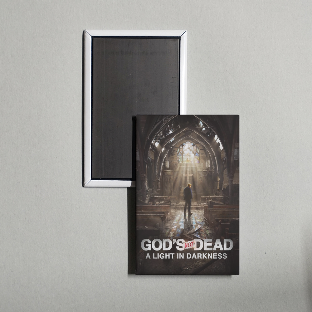 God's Not Dead A Light in Darkness Mini Movie Fridge Magnet