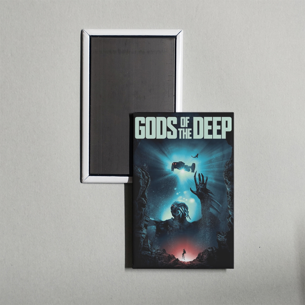 Gods of the Deep Mini Movie Fridge Magnet