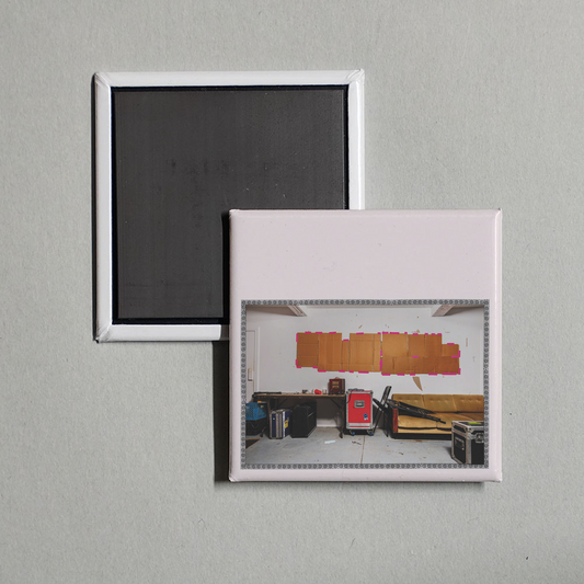 Godspeed You! Black Emperor - “NO TITLE AS OF 13 FEBRUARY 2024 28,340 DEAD” Album Cover Fridge Magnet