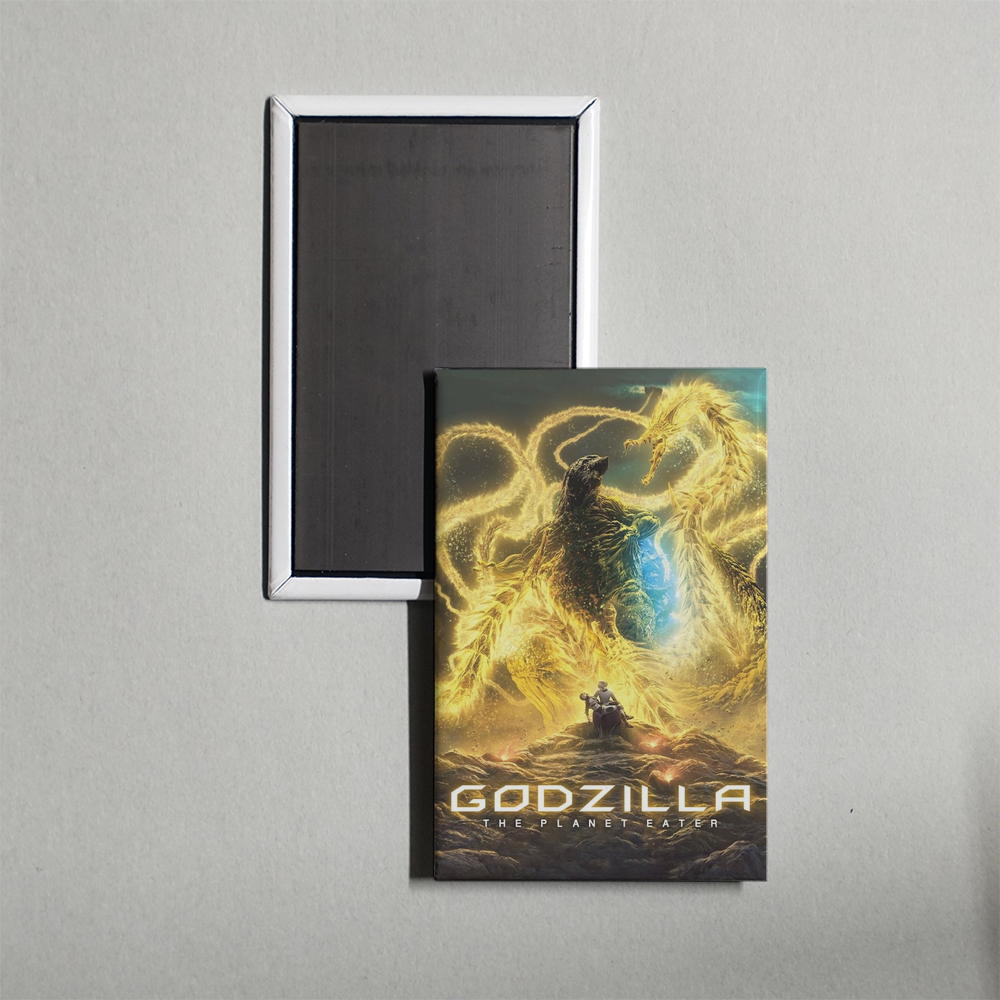 Godzilla The Planet Eater Mini Movie Fridge Magnet