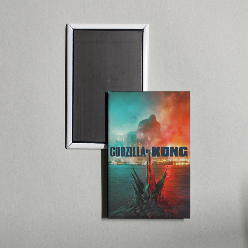 Godzilla vs. Kong Mini Movie Fridge Magnet