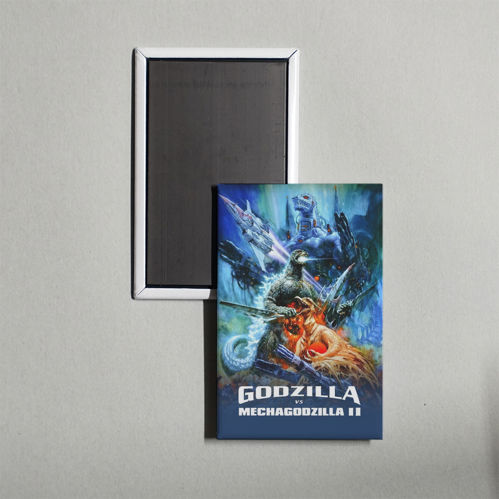 Godzilla vs. Mechagodzilla II Mini Movie Fridge Magnet