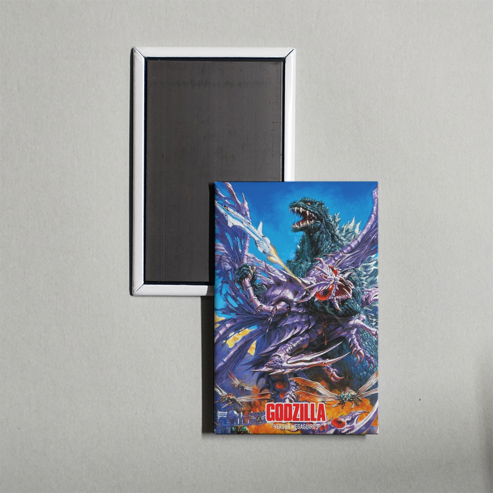 Godzilla vs. Megaguirus Mini Movie Fridge Magnet