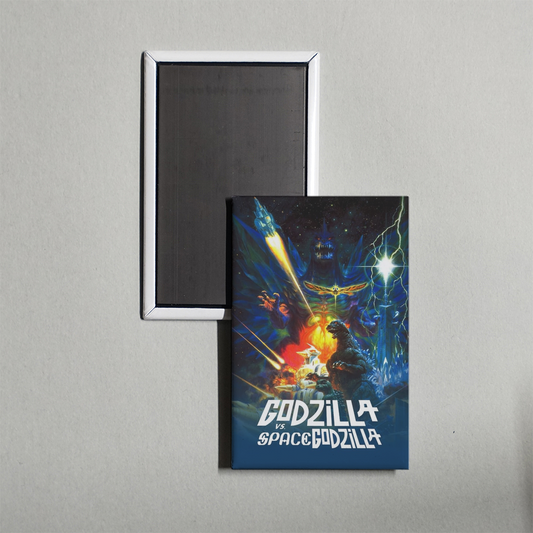 Godzilla vs. SpaceGodzilla Mini Movie Fridge Magnet